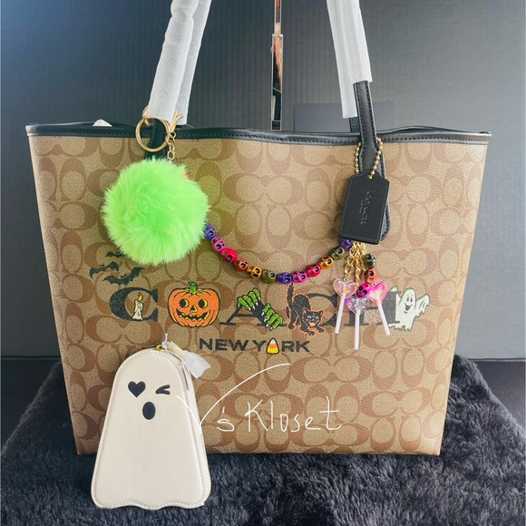 ❤️SOLD❤️Coach Halloween 2022 Tote Set. Limited Edition❤️ - Picture 1 of 16